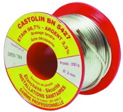 BRASAGE TENDRE A L'ETAIN/ARGENT