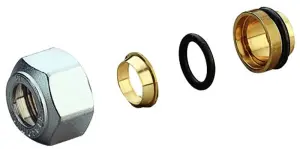 RACCORD POUR TUBE CUIVRE POUR ROBINET THERMOSTATISABLE SERIE ALESAGE GIACOMINI
