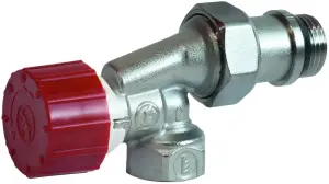 CORPS THERMOSTATIQUE EQUERRE INVERSE A VISSER M30x1,5 SERIE ALESAGE GIACOMINI
