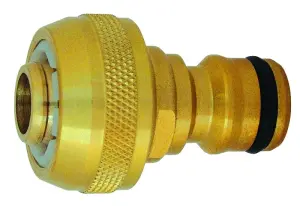 RACCORD D ARROSAGE RAPIDE MALE LAITON POUR TUYAU