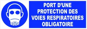 ETIQUETTE ROBDE PROTECTION DES VOIES RESPIRATOIRES M017
