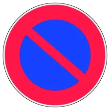 ETIQUETTE STATIONNEMENT INTERDIT