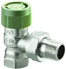 CORPS THERMOSTATIQUE EQUERRE A VISSER M30x1,5 SERIE ADV9 OVENTROP