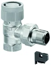 CORPS THERMOSTATIQUE EQUERRE A VISSER M30x1,5 SERIE AQ OVENTROP