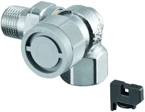 CORPS THERMOSTATIQUE ANGLE A DROITE A VISSER M30x1,5 SERIE AQ OVENTROP