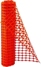 GRILLAGE ORANGE DE DELIMITATION DE CHANTIER