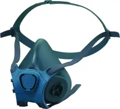 DEMI MASQUE FILTRANT A DOUBLE CARTOUCHE FFP3