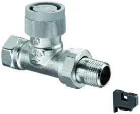 CORPS THERMOSTATIQUE DROIT A VISSER M30x1,5 SERIE RFQ OVENTROP