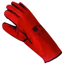 GANTS EN CUIR DOUBLER ANTI-CHALEUR