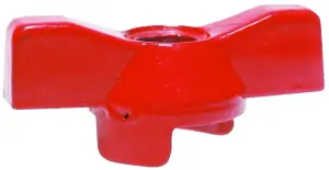 KIT DE MANETTES ROUGES POUR ROBINET A BOISSEAU SPHERIQUE ASTORI