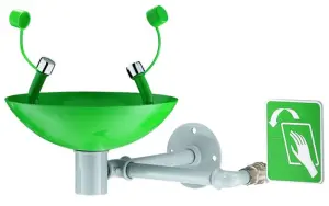 LAVE YEUX DE SECURITE MURAL DELABIE 9102