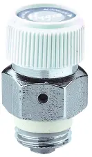 PURGEUR D'AIR MANUEL ET AUTOMATIQUE NICKELE MALE A DISQUE