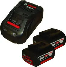 2 BATTERIES + CHARGEUR 18V