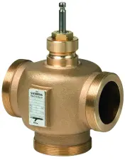 VANNE 3 VOIES BRONZE MALE VXG41 PN16 SIEMENS