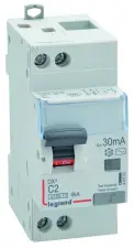DISJONCTEUR DIF 6 KA 30 MA A VIS LEGRAND