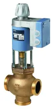 VANNE A SIEGE A COMMANDE MAGNETIQUE BRONZE MALE MXG461B PN16 SIEMENS