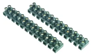 BARRETTE DE CONNEXION DOMINOS A VIS - 12 BORNES SECABLES