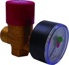 SOUPAPE SECURITE ET MANO 1/2F - 3 BAR