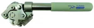 LEVIER INOX A RAPPEL RESSORT HOMME MORT CADENASSABLE POUR PLATINE ISO 5211