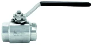ROBINET A BOISSEAU SPHERIQUE MONOBLOC INOX 316 HAUTE PRESSION TARAUDE PN160 DESP SUN EFFEBI