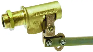 Robinet à Flotteur Automatique En Acier Inoxydable Et Laiton | DN32 (1,2") | Contrôle Niveau D'eau Pour Réservoir, Bassin, Abreuvoir