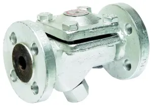 PURGEUR VAPEUR THERMOSTATIQUE ACIER FORGE A105 A BRIDES PN40 TUV DESP