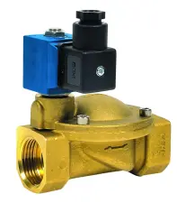 ELECTROVANNE A COMMANDE ASSISTEE LAITON EPDM TARAUDE NORMALEMENT FERMEE ACS CGR