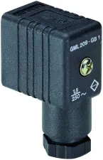 CONNECTEUR POUR BOBINE D'ELECTROVANNE FORM B BURKERT