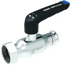 ROBINET A BOISSEAU SPHERIQUE ACIER CARBONE A SERTIR ECROU TOURNANT-FEMELLE