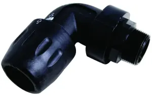 COUDE 90° MALE FEMELLE POUR RESEAU AIR COMPRIME TRANSAIR® DESP