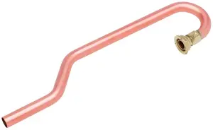 CROSSE DE SORTIE COMPTEUR A SOUDER CUIVRE ET A VISSER ECROU JOINT PLAT COMPTEUR GAZ