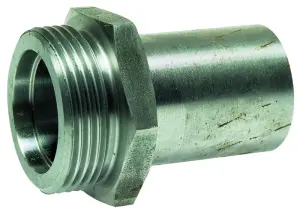 RACCORD ACIER POUR DETENDEUR GAZ MALE JPG /  A SOUDER  NF