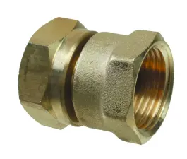 RACCORD 2 PIECES BUTANE PROPANE LAITON ECROU TOURNANT FEMELLE NF