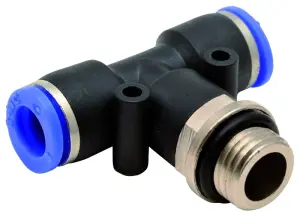TE INSTANTANE COMPOSITE MALE BSP POUR RESEAU AIR COMPRIME CGR