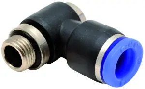 COUDE 90° TYPE BANJO INSTANTANE COMPOSITE MALE BSP POUR RESEAU AIR COMPRIME CGR