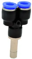 RACCORD EN Y INSTANTANE COMPOSITE MALE POUR RESEAU AIR COMPRIME CGR