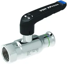 ROBINET A BOISSEAU SPHERIQUE INOX A SERTIR FIXE-FEMELLE