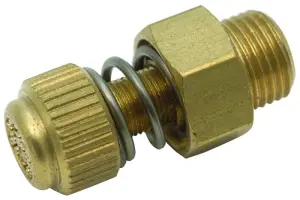 FREIN D'ECHAPPEMENT AVEC SILENCIEUX LAITON MALE BSP POUR RESEAU AIR COMPRIME CGR