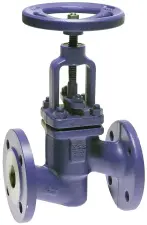 ROBINET A SOUPAPE ACIER  PRESSE ETOUPE A BRIDES PN40 DESP KSB