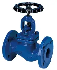 ROBINET A SOUPAPE A PRESSE ETOUPE FONTE GS A BRIDES PN16 DESP ARI