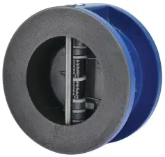 CLAPET ANTI-RETOUR A DOUBLE BATTANTS FONTE/INOX ENTRE BRIDES NBR PN16 CGR