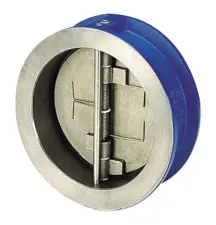 CLAPET ANTI-RETOUR A DOUBLE BATTANTS FONTE GS/INOX ENTRE BRIDES EPDM PN25 ACS DESP