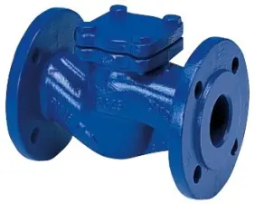 CLAPET ANTI-RETOUR A SOUPAPE ACIER MOULE A BRIDES PN40 DESP