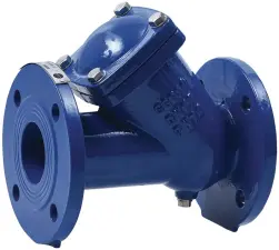 CLAPET ANTI-RETOUR A BOULE FONTE/NBR A BRIDES PN10 CGR