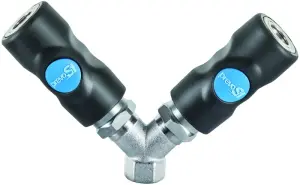 COUPLEUR DOUBLE COMPOSITE FEMELLE PROFIL ISO B6 BSP PREVOST