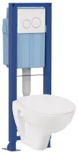 ENSEMBLE COMPLET BATI SUPPORT AUTOPORTANT ET CUVETTE SUSPENDUE NF INGENIO ABSOLU SIAMP
