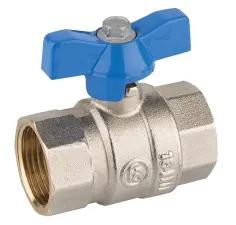 ROBINET BOISSEAU SPHERIQUE ACS FF A MANETTE BLEUE PN25 SITOMB ASTORI
