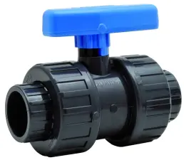 ROBINET A BOISSEAU SPHERIQUE PVC-U PRESSION FF A COLLER