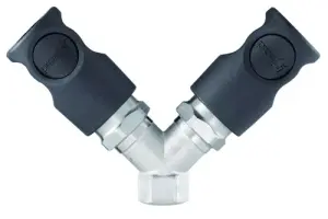 DISTRIBUTEUR FIXE 2 COUPLEURS FEMELLE ISO C-8 PREVOST