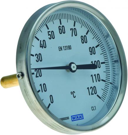 Thermomètre bimétallique Watts pour canne chauffante 100 mm 1/2 PT8B507005